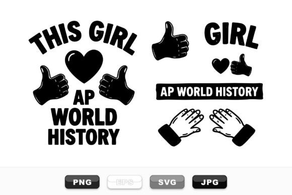 AP World History Graphics for Crafts