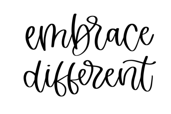 Embrace Different: Graphics for Crafts