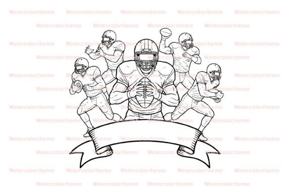 Football Team SVG for Crafts and Graphics
