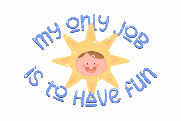 Fun Graphics for Crafts: My Only Job Review