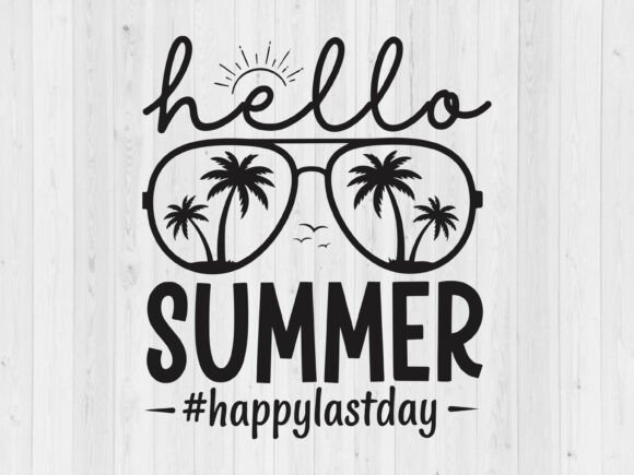 Hello Summer SVG: Graphics for Crafts & Branding