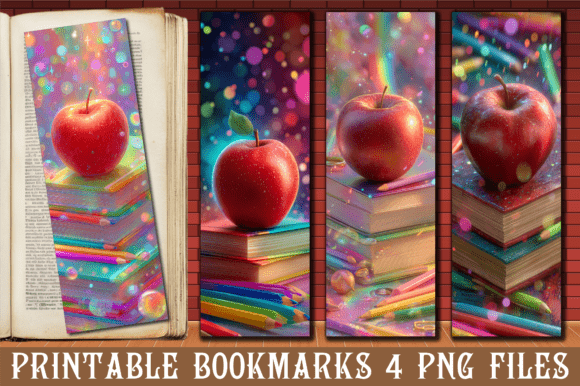 Red Apple Teacher Graphics for Crafts