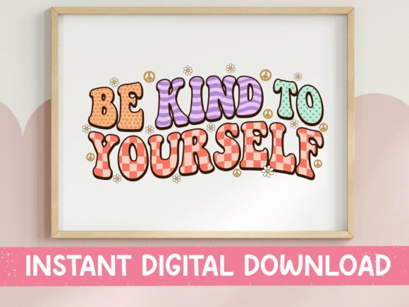 Retro Groovy Graphics for Crafts & Branding