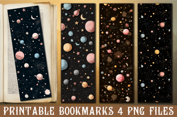 Review: Cute Pastel Planet Star Pattern Bookmark