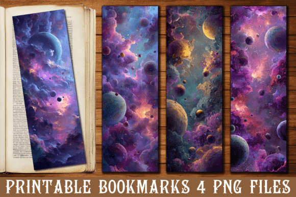 Reviewing the Nebula Cloud Colorful Planet Bookmark for Stitchers