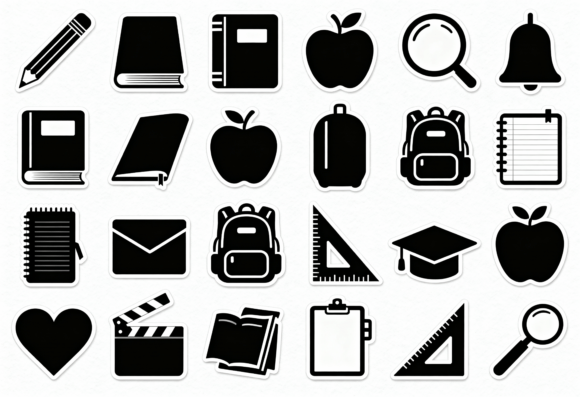 School Icons Clipart: A Designer’s Review