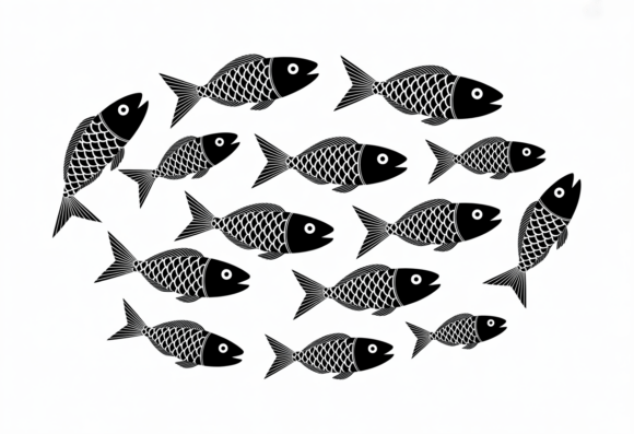 School of Fish Graphics for Crafts Review