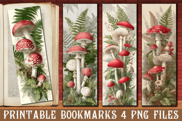 Vintage Mushroom Graphics for Crafts Review